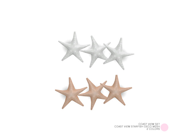 Sims 4 — Coast View Starfish Deco Mesh by DOT — Coast View Starfish Deco Mesh by DOT of The Sims Resource