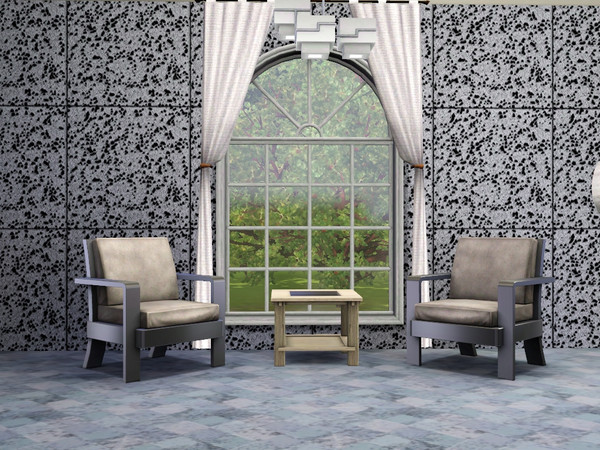Sims 3 — Stone Tile-Bigger by allison731 — Bigger stone tile pattern. Category: Rock and Stone Channels: 2 Base