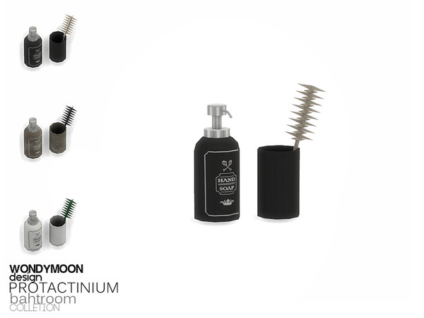 Sims 4 — Protactinium Soap and Comb by wondymoon — - Protactinium Bathroom - Soap and Comb - Wondymoon|TSR -