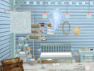 Sims 4 — Coast Sun Set by DOT — Coast Sun Set. 14 Contemporary meshes that includes 2 seating, and end table with