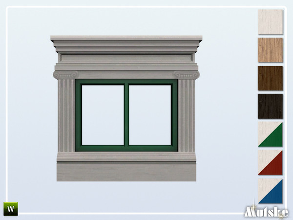Sims 4 — Caesar Window Privat 1x1 by Mutske — This window is part of the Caesar Constructionset. Made by Mutske@TSR. 