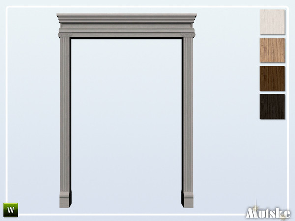 Sims 4 — Caesar Arch 2x1 by Mutske — This arch is part of the Caesar Constructionset. Made by Mutske@TSR. 