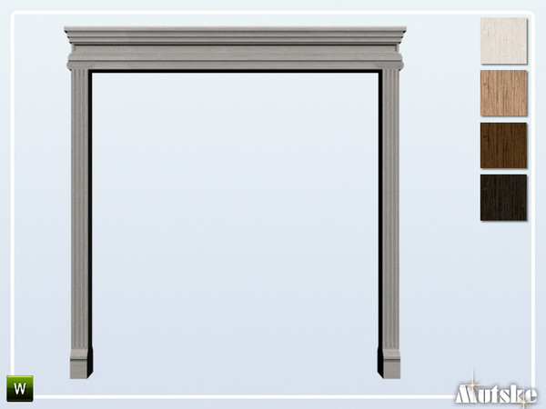 Sims 4 — Caesar Arch 3x1 by Mutske — This arch is part of the Caesar Constructionset. Made by Mutske@TSR. 