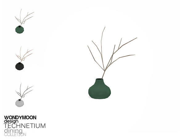 Sims 4 — Technetium Plant by wondymoon — - Technetium Dining - Plant - Wondymoon|TSR - Creations'2018