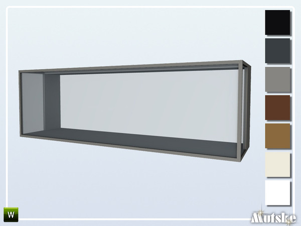 Sims 4 — Pilton Window Privat 2x1 by Mutske — This window is part of the Pilton Constructionset, with slots. Made by