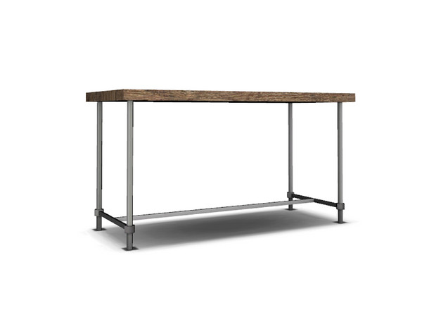 Sims 4 — Some High Table by Angela — Some High Table, for that industrial feel in your bar. NEEDS DINE OUT to show up
