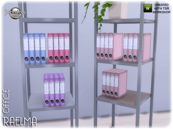 Sims 4 — raelma folders deco by jomsims — raelma folders deco