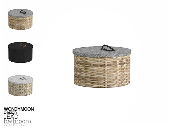 Sims 4 — Lead Storage Box by wondymoon — - Lead Bathroom - Storage Box - Wondymoon|TSR - Creations'2018