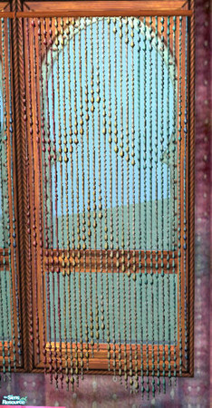 Sims 2 — Indian Inspired III - Beaded Curtain by Simaddict99 — updated Feb 10 - beaded curtain.