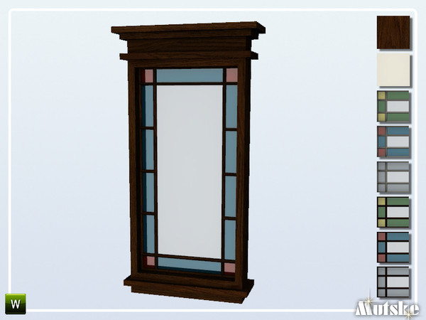 Sims 4 — Darton Window Counter Single 2x1 by Mutske — This window is part of the Darton Constructionset. Made by