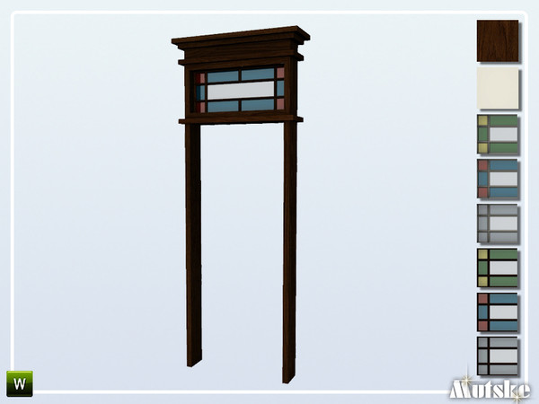 Sims 4 — Darton Arch Single 2x1 by Mutske — This arch is part of the Darton Constructionset. Made by Mutske@TSR. 