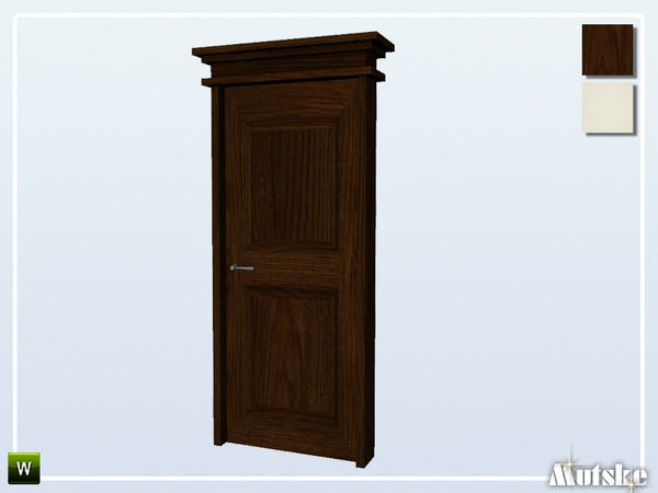 Sims 4 — Darton Door Privat Single 2x1 by Mutske — This door is part of the Darton Constructionset. Made by Mutske@TSR. 