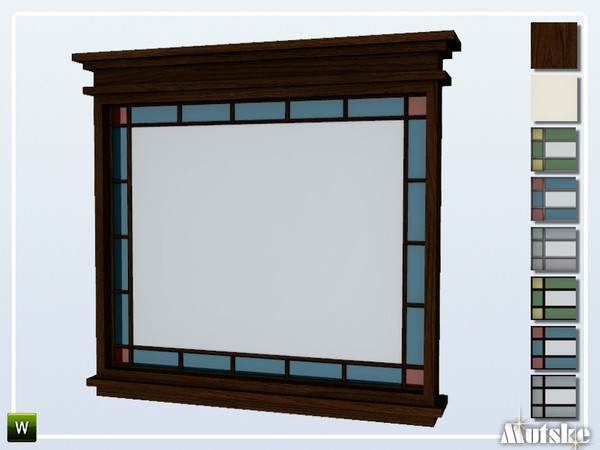 Sims 4 — Darton Window Counter 2x1 by Mutske — This window is part of the Darton Constructionset. Made by Mutske@TSR. 