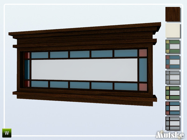 Sims 4 — Darton Window Privat 2x1 by Mutske — This window is part of the Darton Constructionset. Made by Mutske@TSR. 