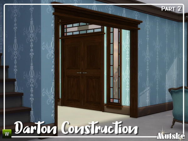 Sims 4 — Darton Constructionset Part 2 by Mutske — This is the second part of the Darton Construction. Make sure that