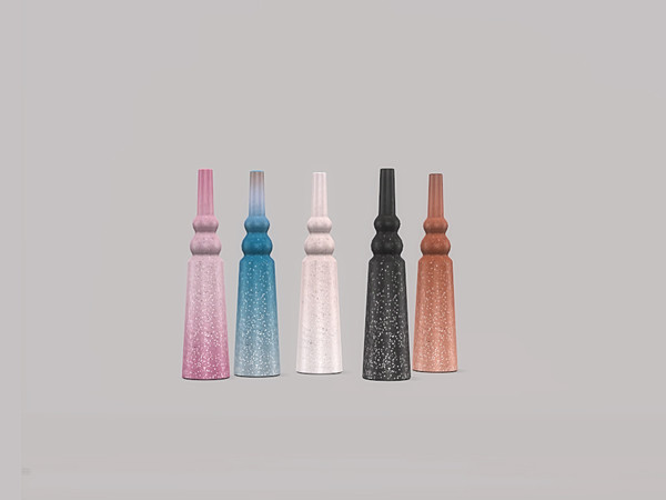 Sims 4 — Dining Siyele - Vase 4 by ung999 — Dining Siyele - Vase 4 Color Options : 5 Located at : Decor / clutter 