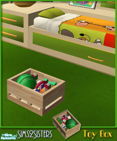 Sims 2 — S2S Turtle Childroom Part II - ToyBox by sims2sisters — Toy Box