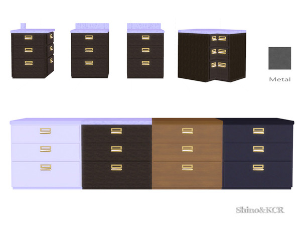 Sims 4 — Kitchen Delight - Counter 1 by ShinoKCR — Fancy Kitchen Furniture that is for a Fairy.....