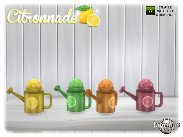 Sims 4 — citronnade lemoniere by jomsims — citronnade lemoniere
