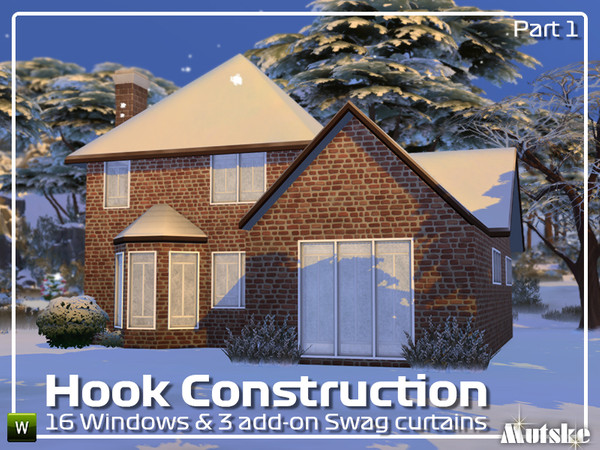 Sims 4 — Hook Constructionset Part 1 by Mutske — This is the first part of the Hook Construction. Make sure that your