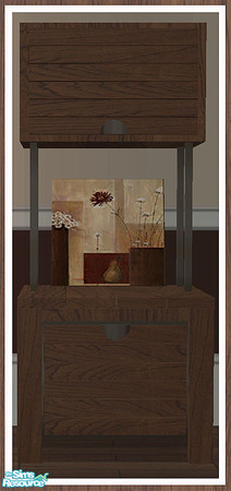 Sims 2 — MAXIMO Dining Dresser - Large Canvas by simtomatic — Canvas by Richard Henson. This file recolours the canvas