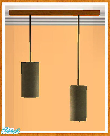 Sims 2 — MAXIMO Ceiling Light by simtomatic — This item is not linked to the master file above and therefore does not