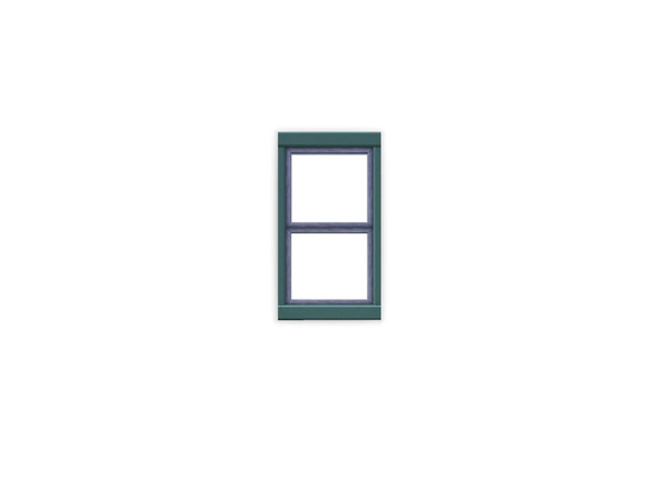 Sims 3 — MZ_Square Sightlines Counter High 2x1 by missyzim — 2 tile counter high window to match the University Square
