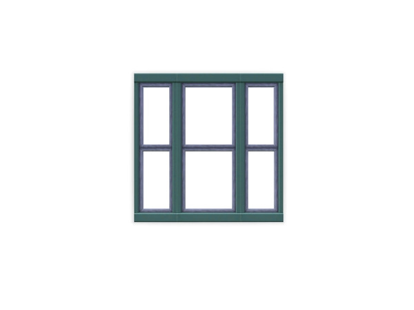 Sims 3 — MZ_Square Sightlines Triple Window 2x1 by missyzim — Triple window to match the University Square Sightlines