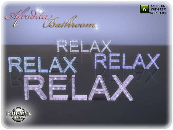 Sims 4 — afrodita bathroom relax deco by jomsims — afrodita bathroom relax deco