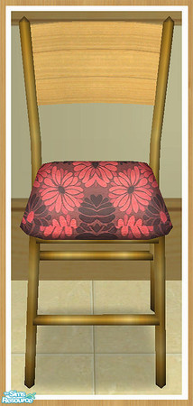 Sims 2 — MAXIMO Seating - Cushion by simtomatic — This file recolours the cushion of all seating in this set.