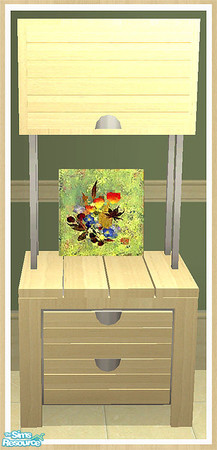 Sims 2 — MAXIMO Dining Dresser - Medium Canvas by simtomatic — Canvas by Shelley Wie. This file recolours the canvas