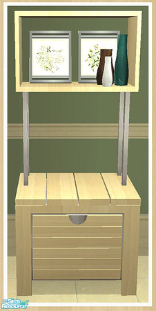 Sims 2 — MAXIMO Dining Dresser - Frames & Vases by simtomatic — Pictures by Stephen Meyers. This file recolours the