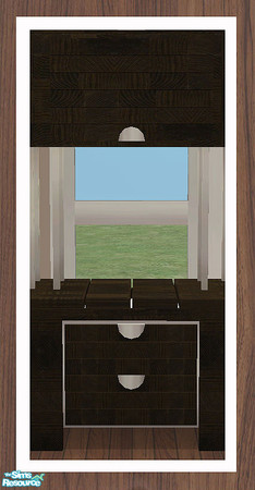 Sims 2 — MAXIMO Dining Dresser - Plain by simtomatic — You'll need to download the counter to be able to use this file.