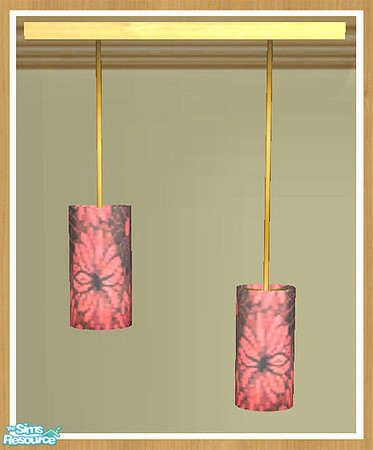 Sims 2 — MAXIMO Ceiling Light by simtomatic — This file 'stands alone' and therefore does not need the master file