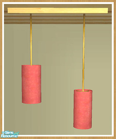 Sims 2 — MAXIMO Ceiling Light by simtomatic — This file 'stands alone' and therefore does not need the master file