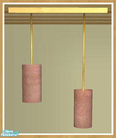 Sims 2 — MAXIMO Ceiling Light by simtomatic — This file 'stands alone' and therefore does not need the master file