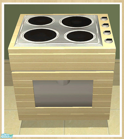 Sims 2 — MAXIMO Cooker by simtomatic — This item is not linked to the master file above and therefore does not need the
