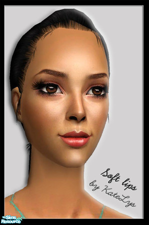 Sims 2 — Soft Lips set by katelys — Soften your sims\' lips with this creamy lipstick. Comes in four different shades,