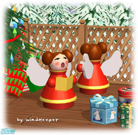 Sims 2 — Xmas Starlet large 2 by Windkeeper — Linked to Xmas Starlet - main mesh from this set for colors and requires