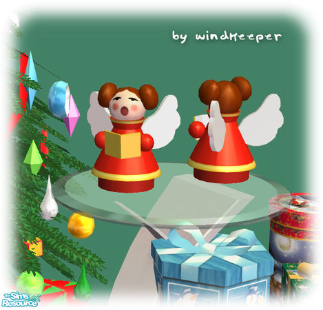 Sims 2 — Xmas Starlet 2 by Windkeeper — Linked to Xmas Starlet - main mesh from this set for colors and requires that