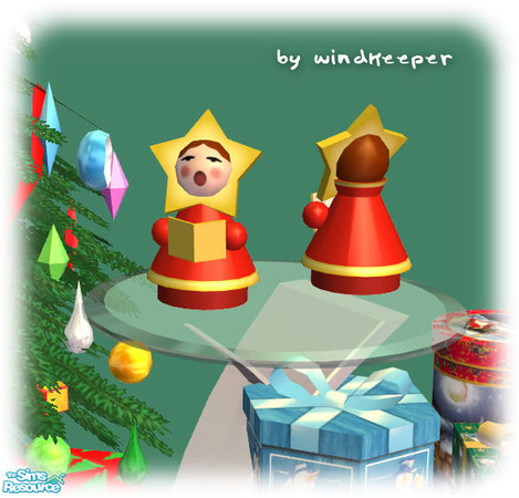 Sims 2 — Xmas Starlet 3 by Windkeeper — Linked to Xmas Starlet - main mesh from this set for colors and requires that