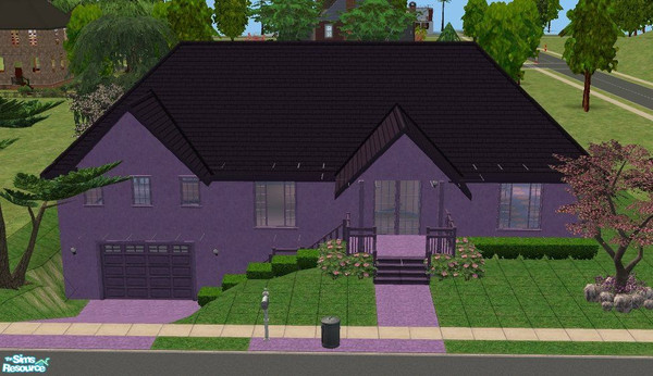 Sims 2 — A Lady's Living Part 5 by RhondaBlonda — The build set. 2 stairs, 2 fences, 2 columns, a half wall, 2 doors, and