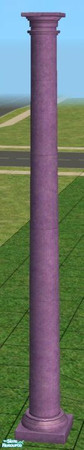 Sims 2 — Purple 2 Story Column by RhondaBlonda — 