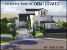 Sims 4 — Celebrity home of Demi Lovato by debitcard — Celebrity home of Demi Lovato. The perfect party place for young