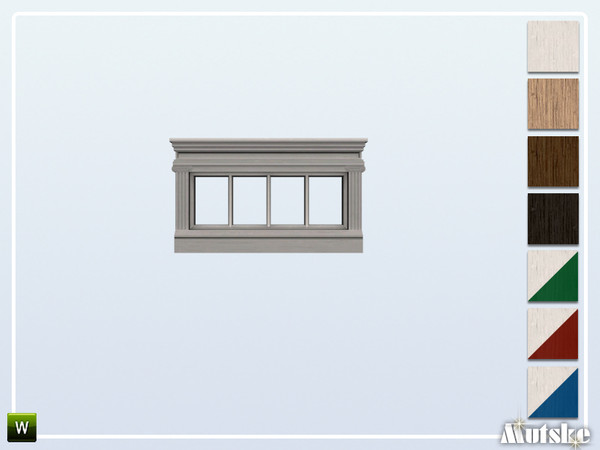 Sims 4 — Caesar Window Privat 2x1 by Mutske — This window is part of the Caesar Constructionset. Made by Mutske@TSR. 