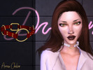 Sims 4 — Genius Arrow Choker by Genius6662 — Creation process: https://youtu.be/8ZCEBZi8foY - New Mesh - All Lods - 28