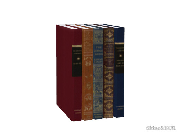 Sims 4 — Homooffice Classy - Books by ShinoKCR — Classic Homeoffice - remade for Sims4 by Request in Clutter