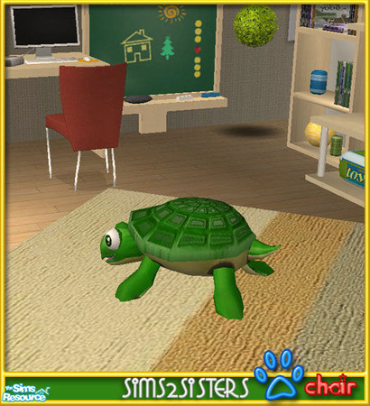 Sims 2 — S2S Turtle Childroom - Chair 1 - Mesh by sims2sisters — 