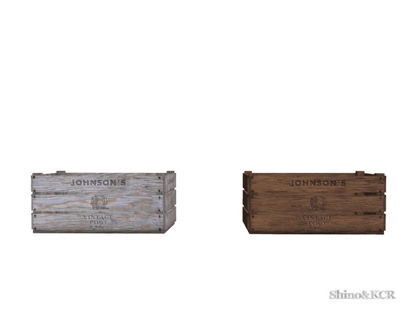 Sims 4 — Dining Mona - Wood Crate by ShinoKCR — Industrial Style Dining with 4 different Dining Chairs find it under
