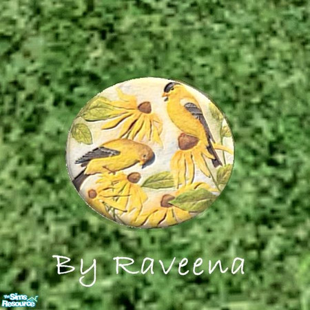 Sims 2 — Stepping Stone - Birds by Raveena — Part of the Garden Stepping Stone 2 set. Find it in Build Mode. You will